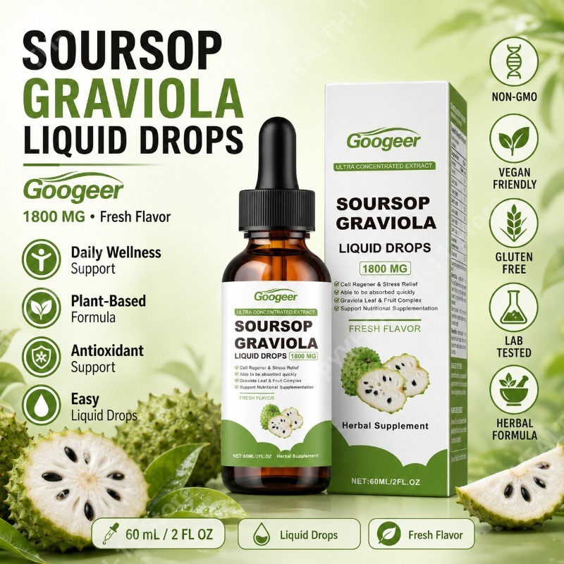 Herbal Wellness Liquid - Gotas Líquidas de Folha e Fruto