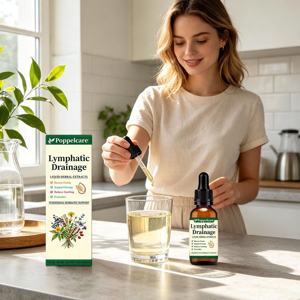 Gotas de Drenagem Linfática He - Herbal Wellness Liquid avaliação e preço