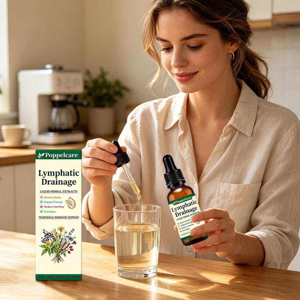 Gotas de Drenagem Linfática He - Herbal Wellness Liquid avaliação e preço