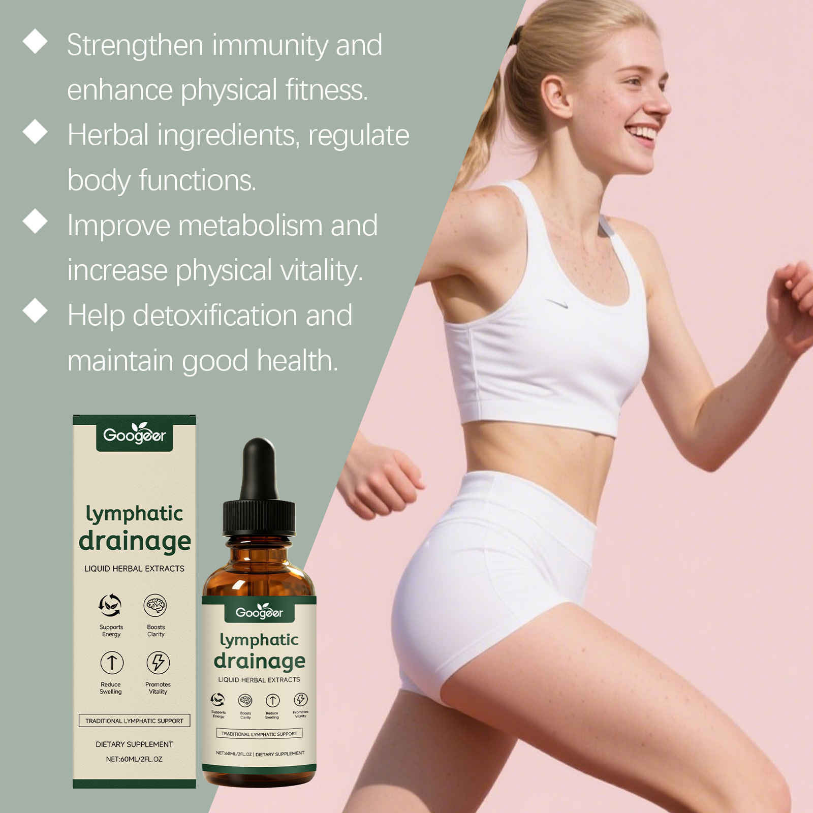 Gotas de Drenagem Linfática 11 - Herbal Wellness Liquid avaliação e preço
