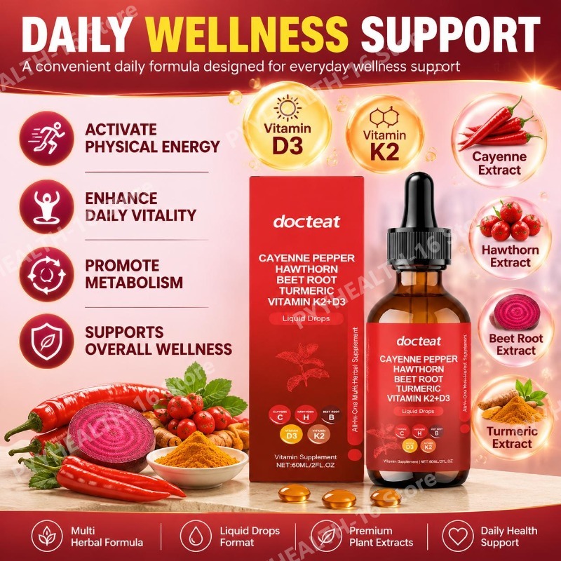 Docteat Gotas Líquidas de Vita - Herbal Wellness Liquid avaliação e preço